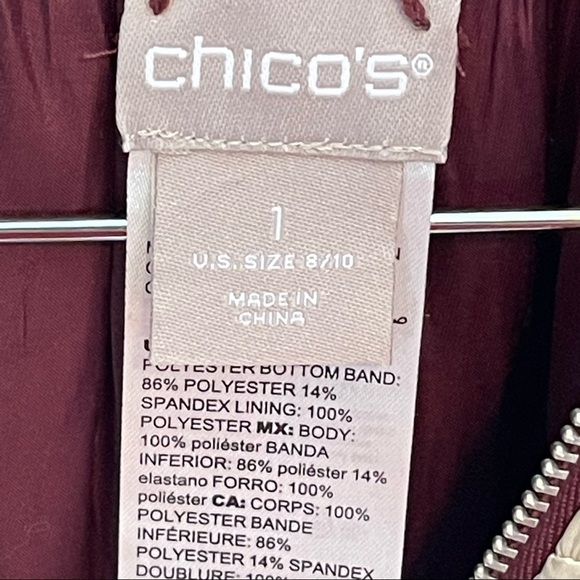 Chico’s Floral Reversible Jacket size 1 Small - Picture 4 of 14